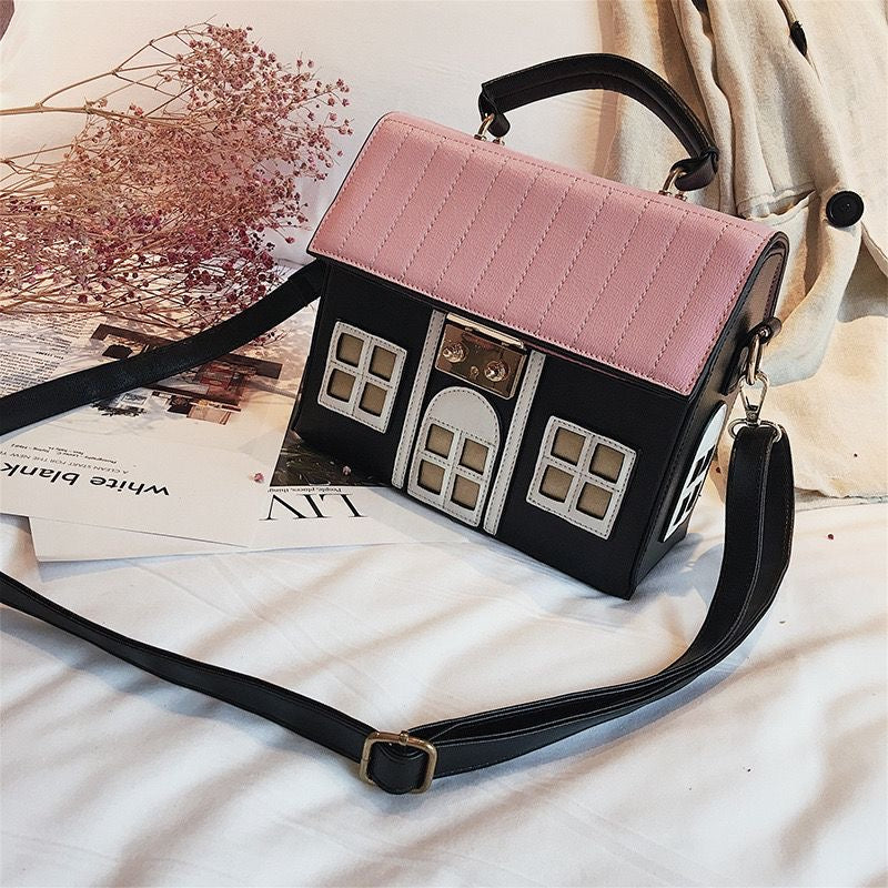 House Solid Hand Cum Sling Bag