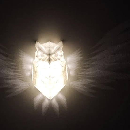 Owl Light Wall Lamp