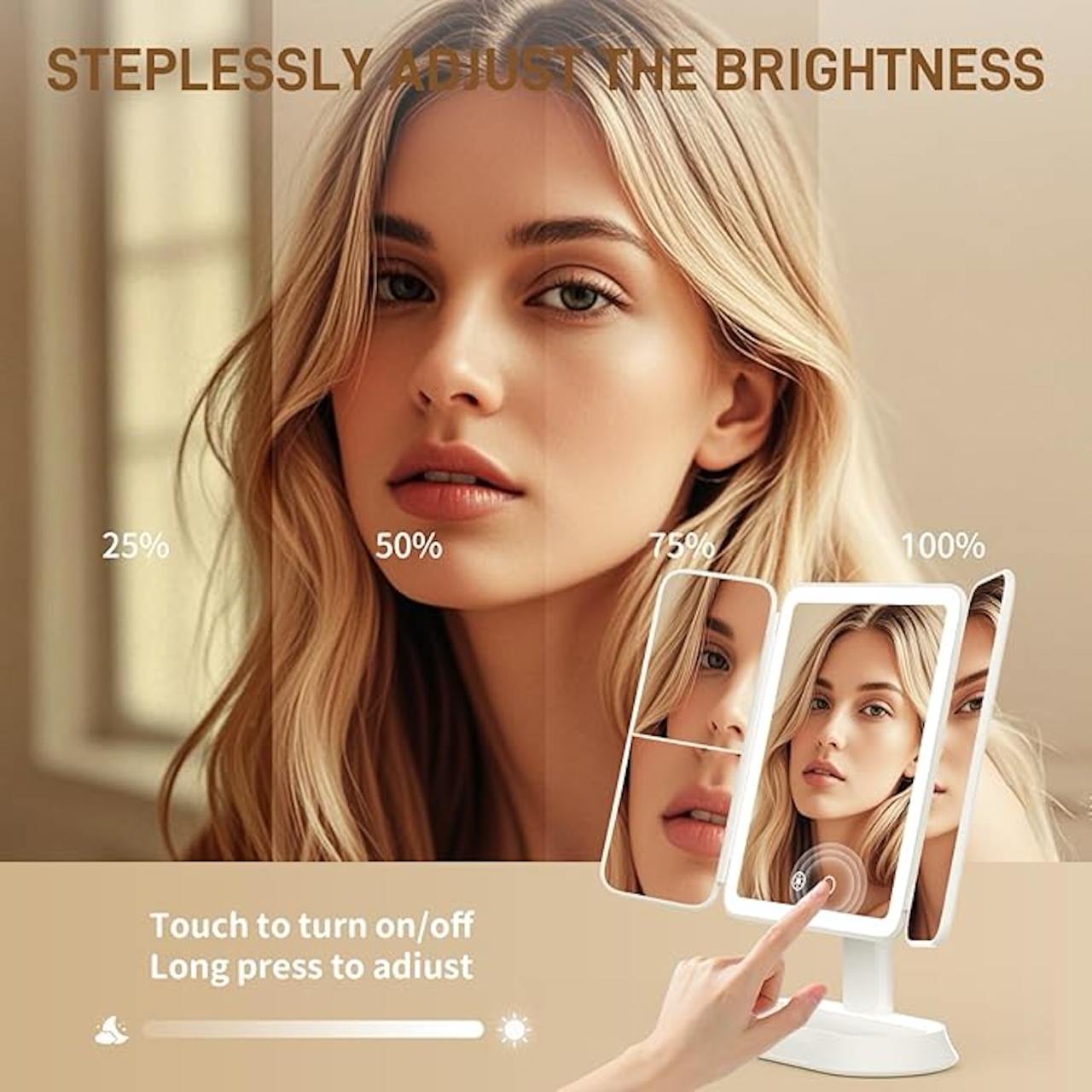 Rechargeable Vanity Mirror