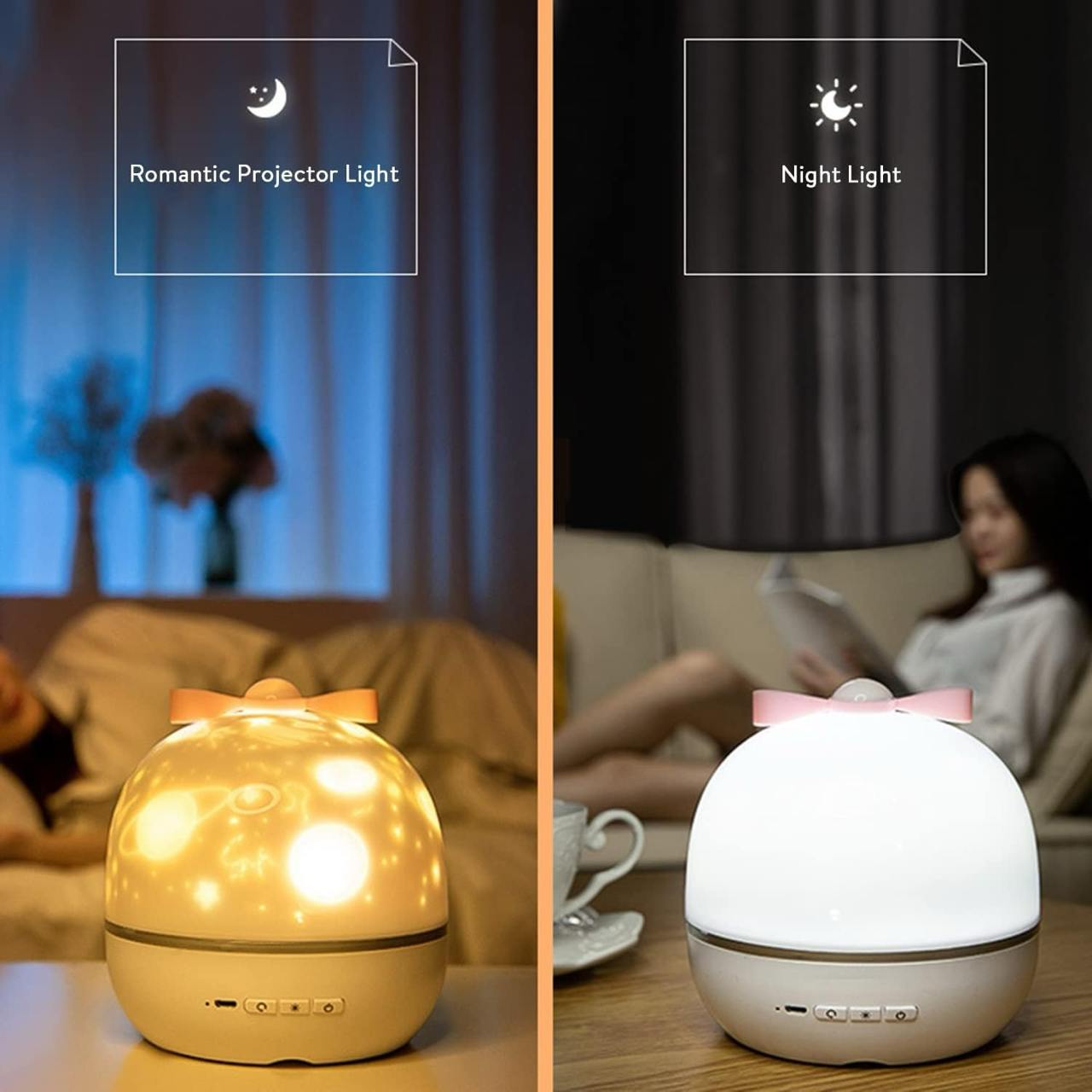 Kids Night Light Projector with 21 Films