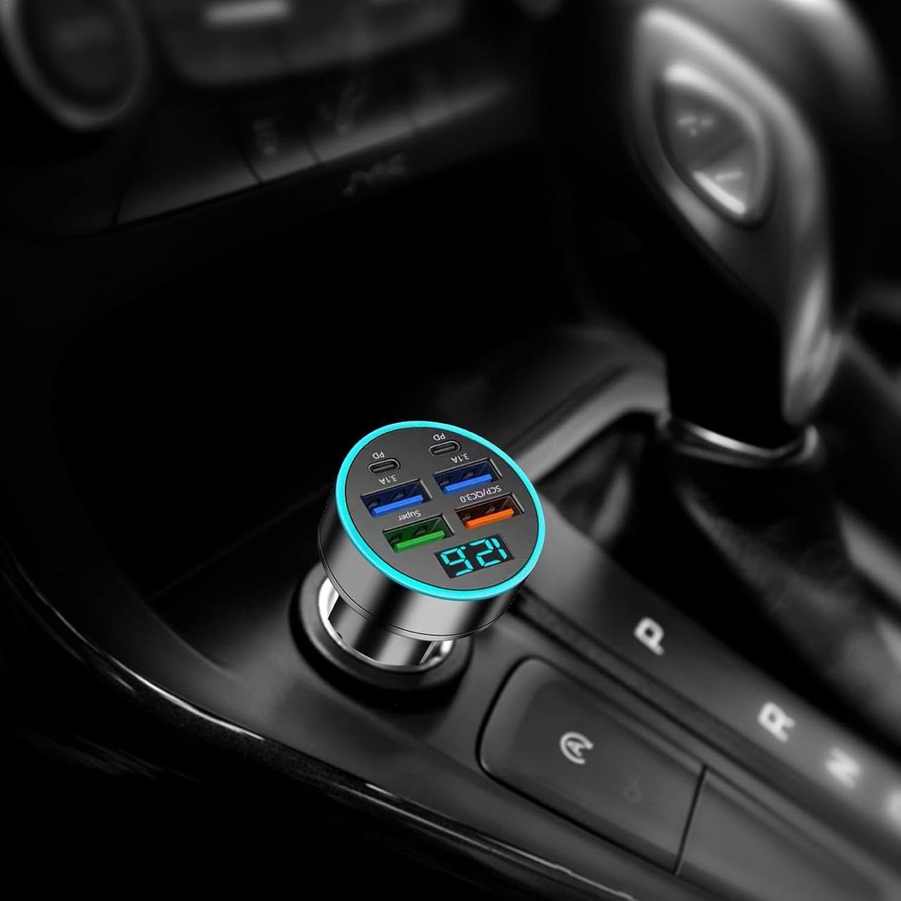 6 in 1 Battery Car Charger