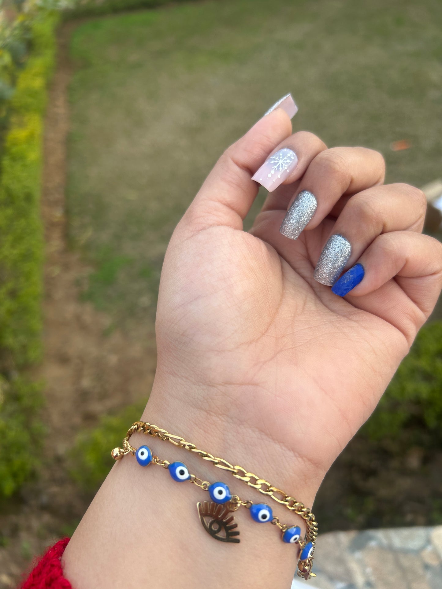 Evil Eye Beads Bracelete