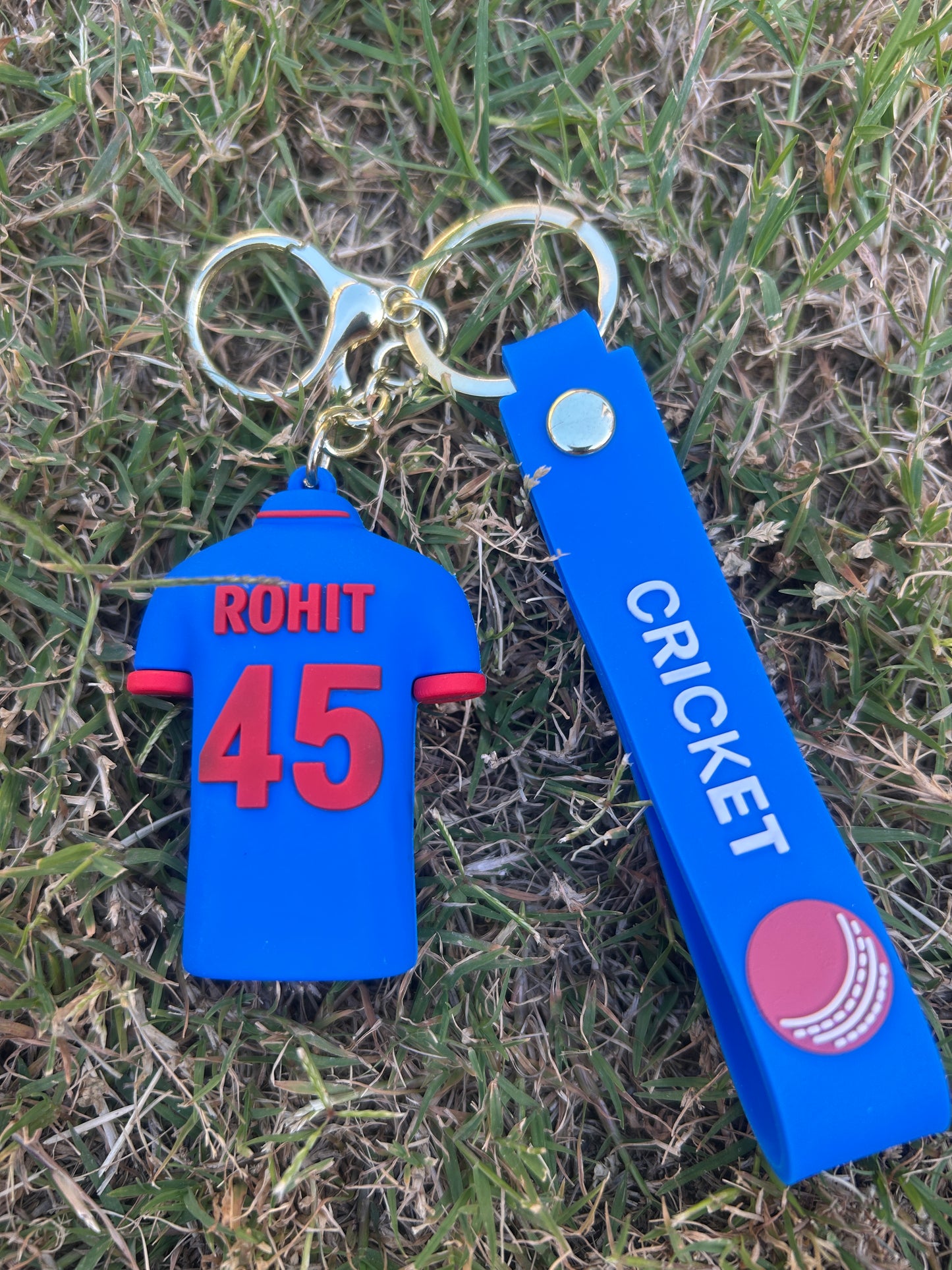 Indian Cricket T-shirt Keychain