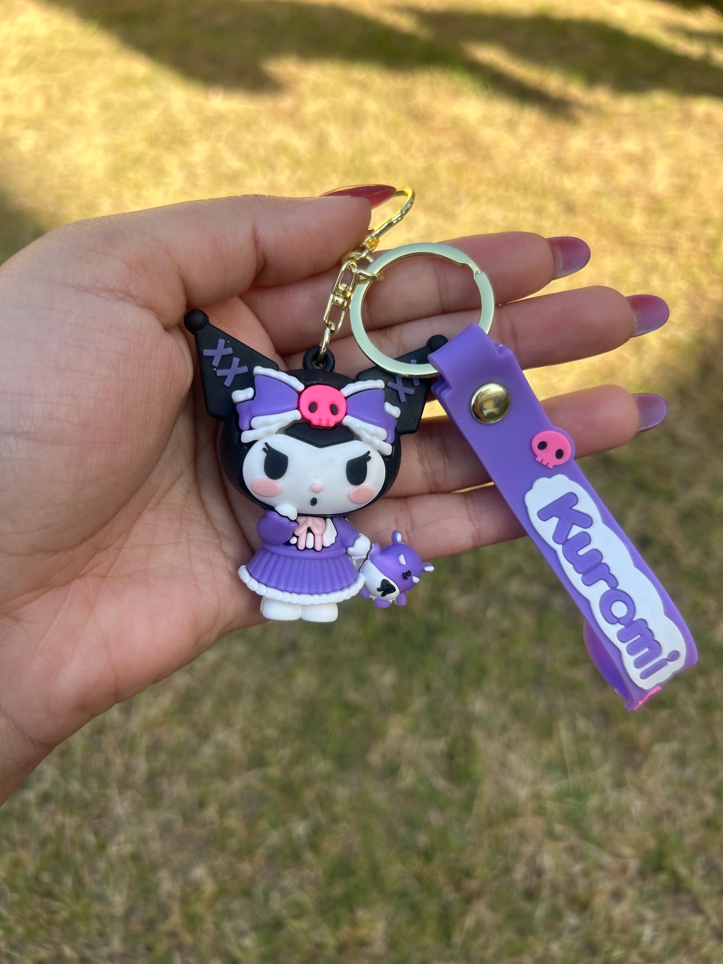 Kuromi Anime Premium Keychain