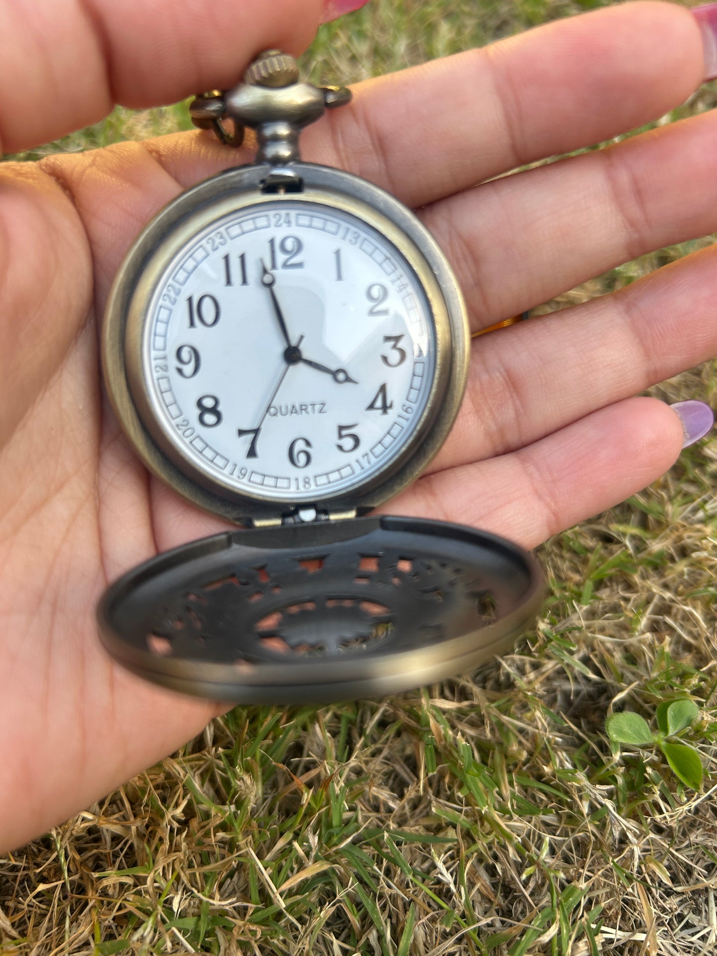 Premium Brass Watchclock Keychain