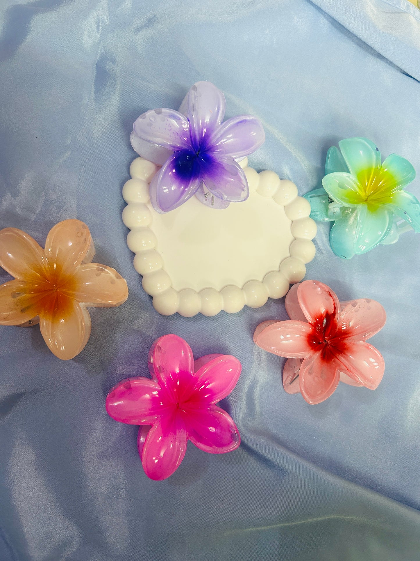 Floral Claw Clip ( Big Size )