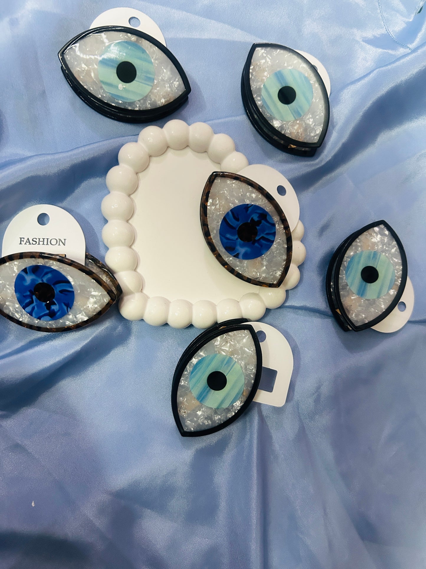 Evil Eye Korean Claw Clip