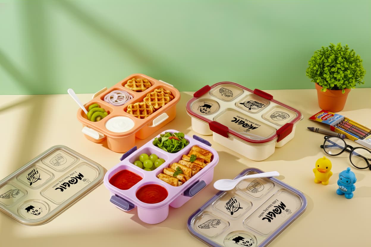5 Section Lunch Box