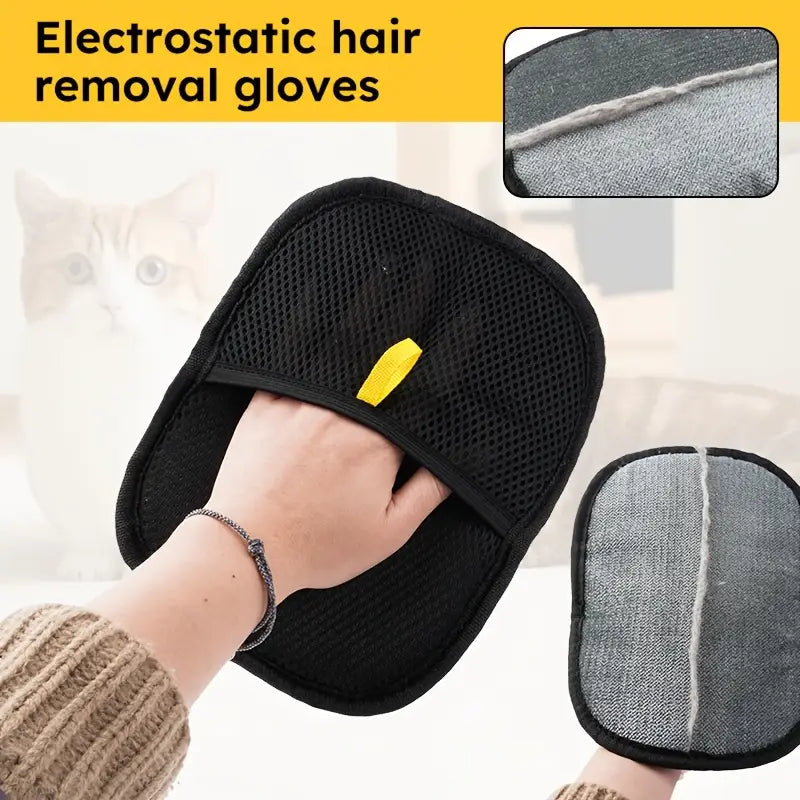 Electrostatic Pet Hair Removal Gloves