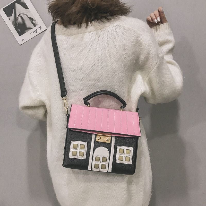 House Solid Hand Cum Sling Bag