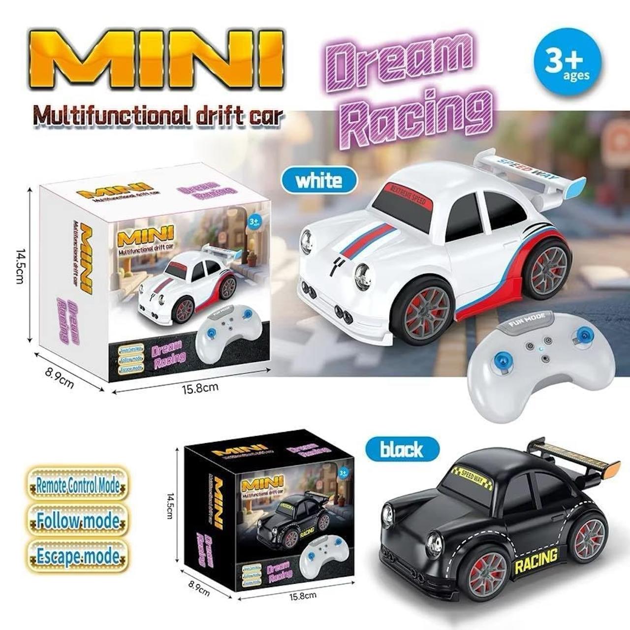 Mini RC Drift Car | Remote Control Racing Car | 360° Rotation Car | 4x4 Car | Remote Control RC Drift Racing Car | Intelligent Motion Sensore with LED Lights Mini Dream Car | Follow Me & Escape Mode Fall Resistant Car |