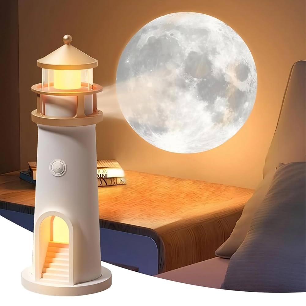 Lighthouse Moon Lamp