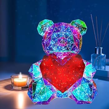 Glowing Light Teddy Bear Light