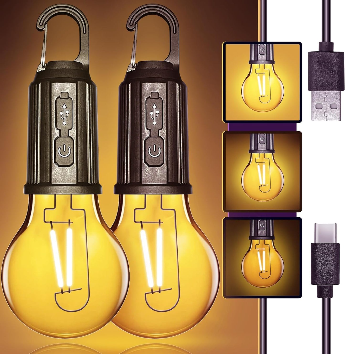 Camping Rechargeable Bulb Light