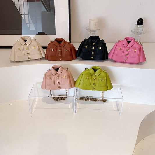 Jacket Button Sling Bag
