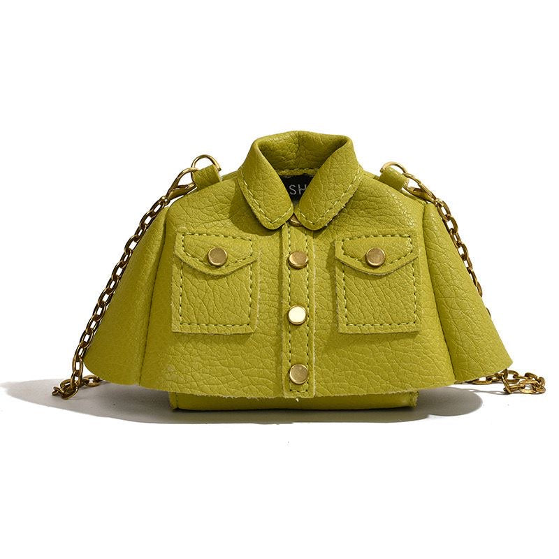 Jacket Button Sling Bag