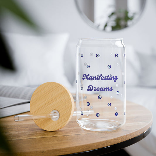 Manifesting Dreams Glass Tumbler