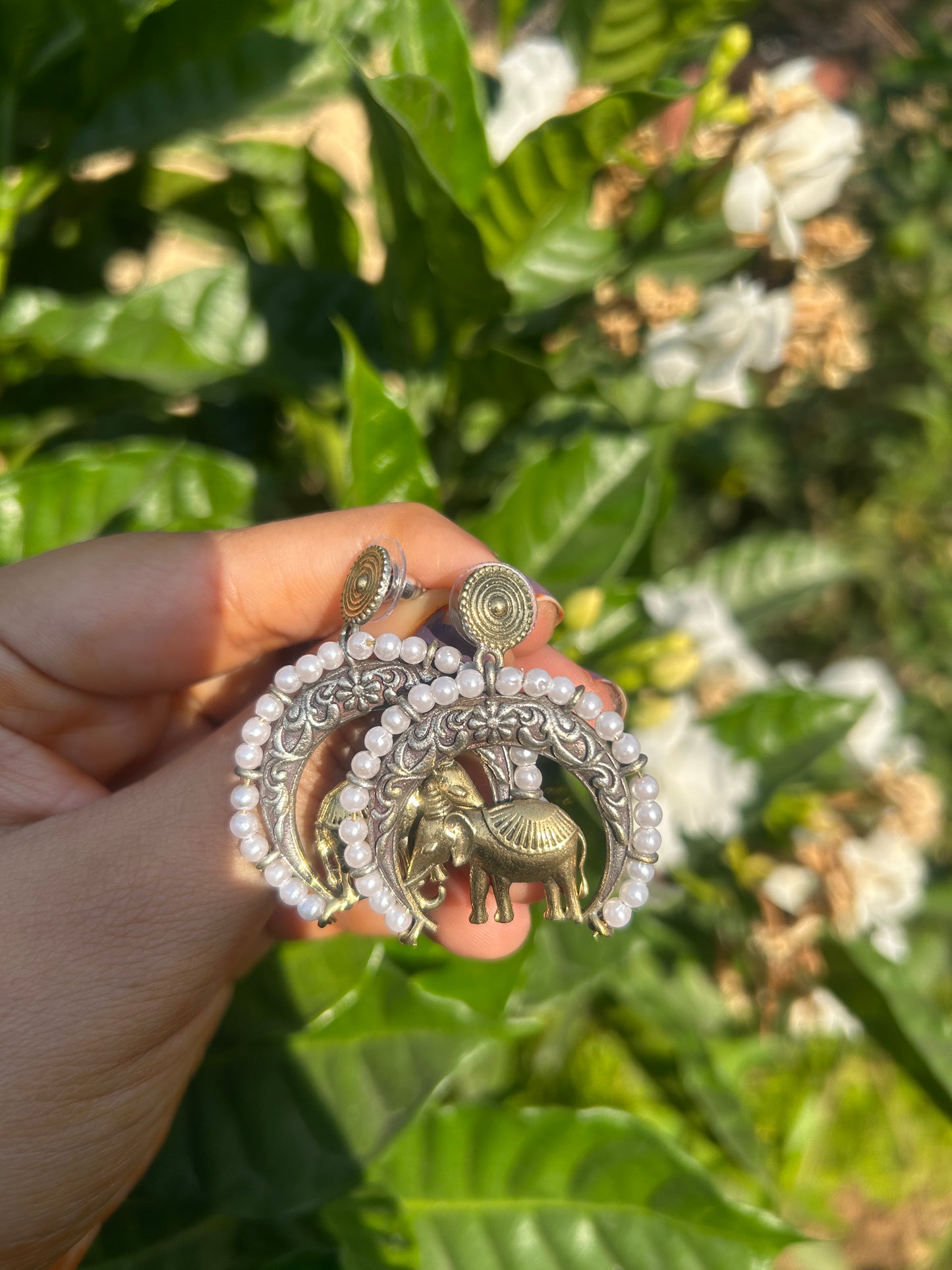 Pearl Fusion Earrings