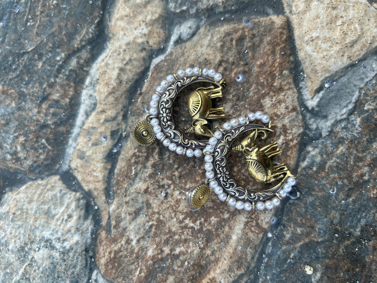 Pearl Fusion Earrings