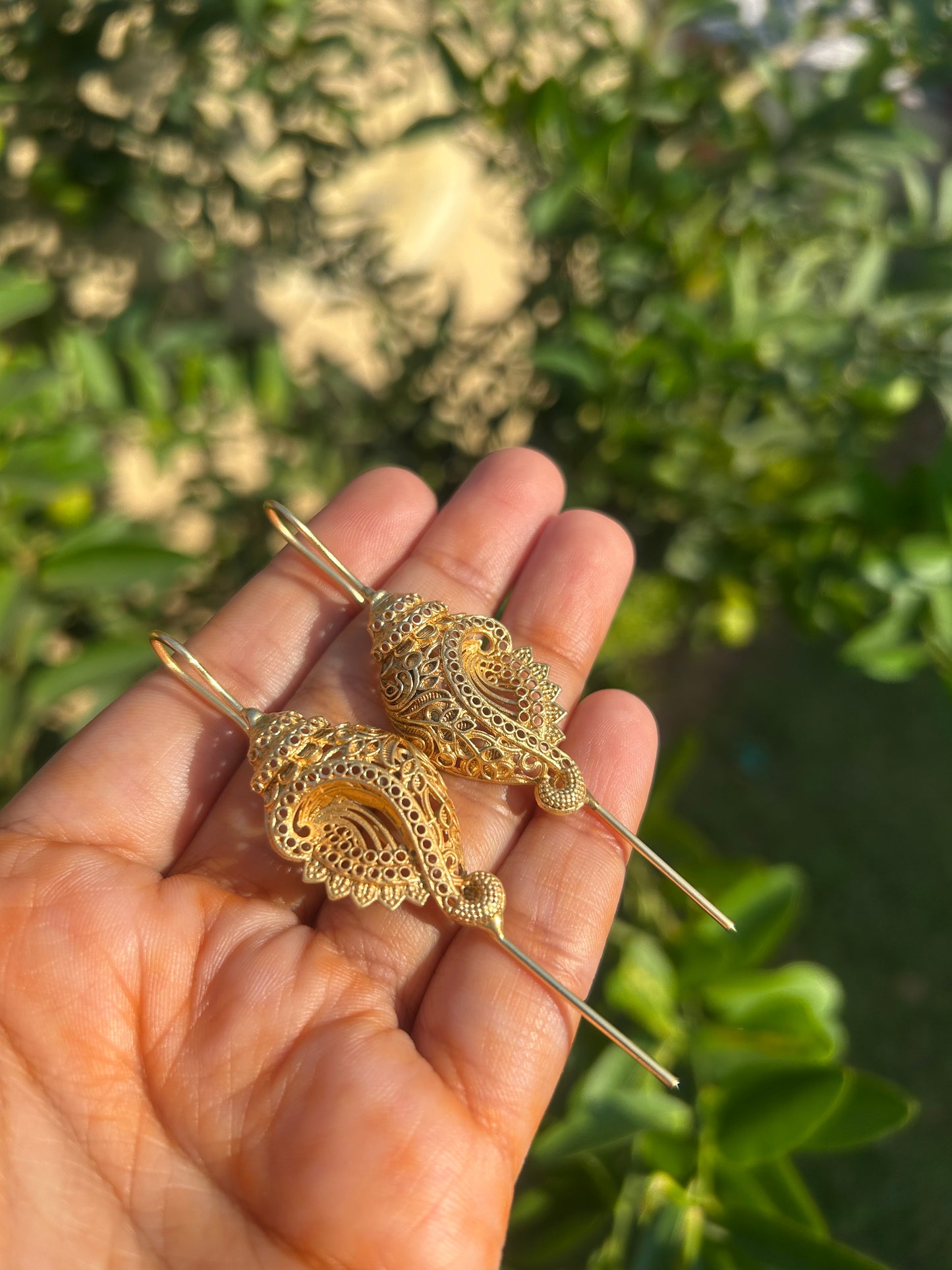 Jaipuri Golden Ear Cuffs