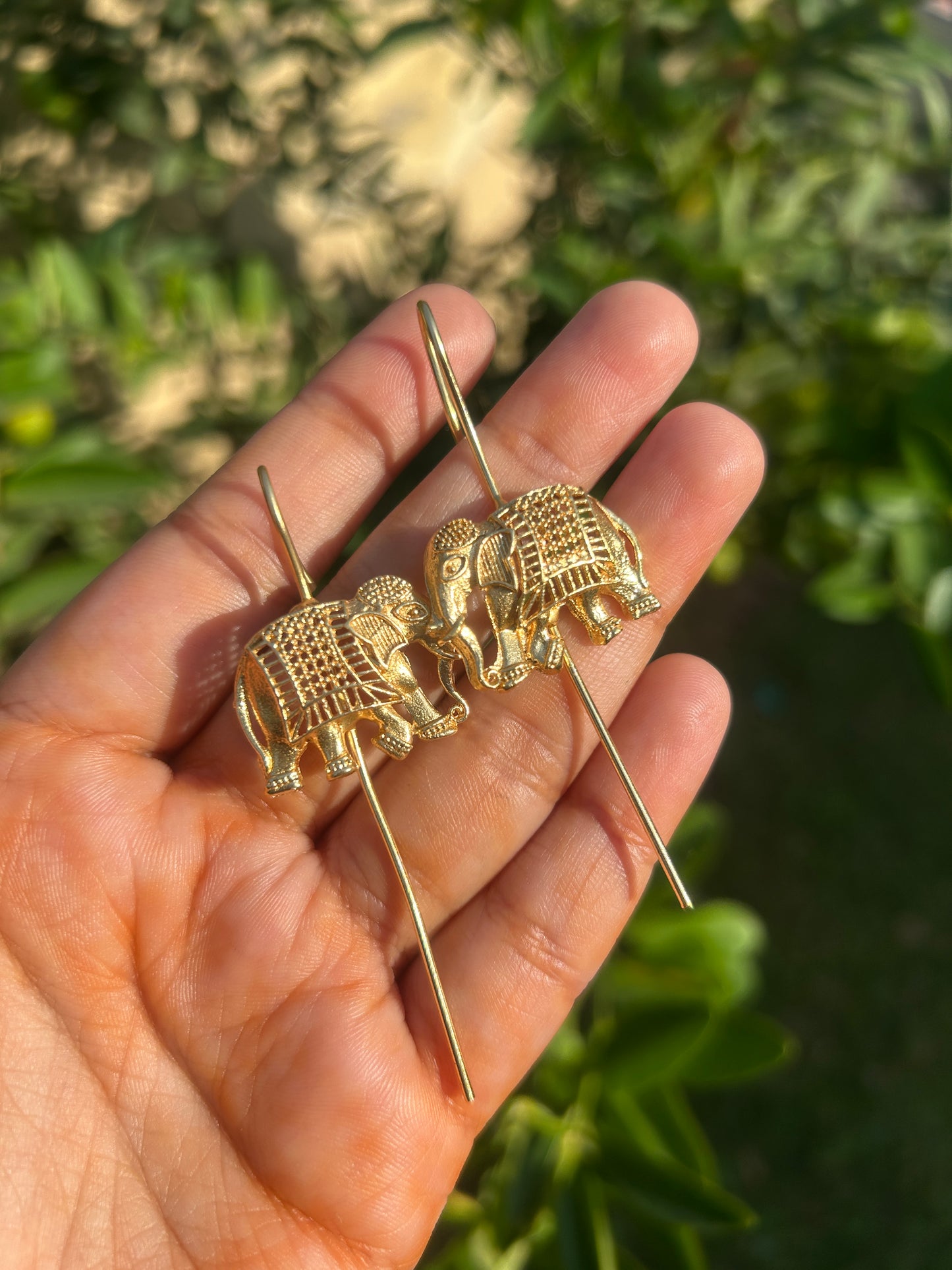 Jaipuri Golden Ear Cuffs