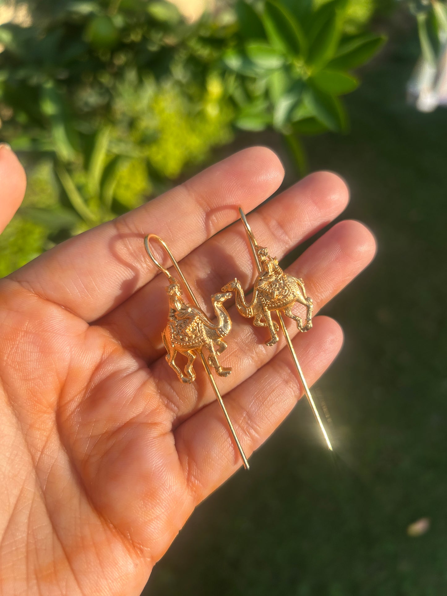 Jaipuri Golden Ear Cuffs