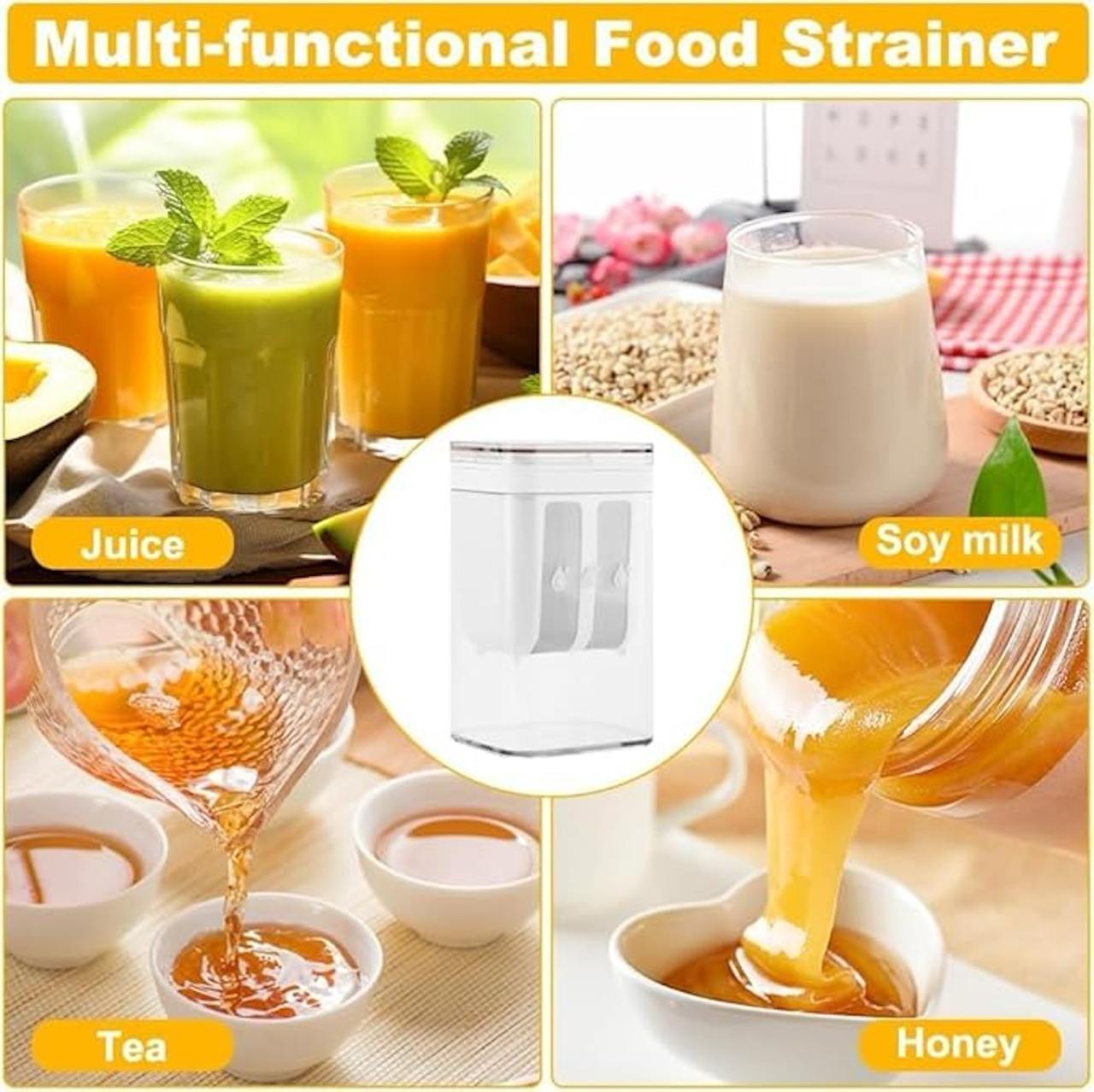 Multifunctional Yoghurt Filter