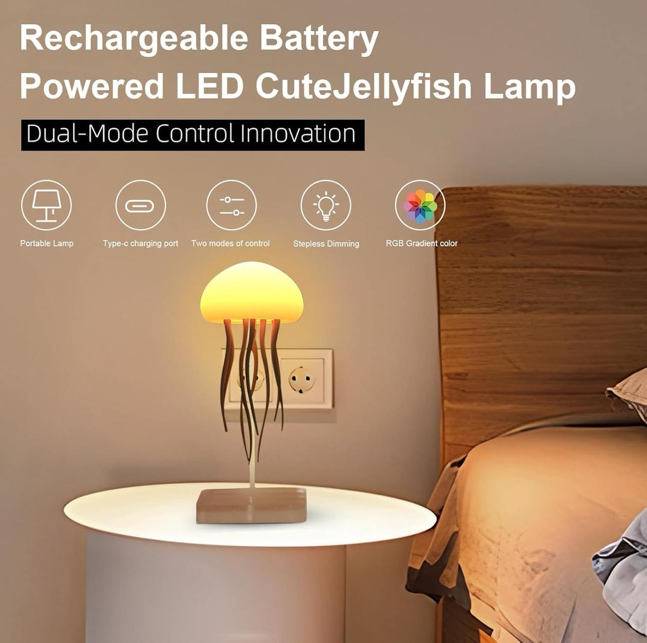 JellyFish Lamp with Dancing Legs