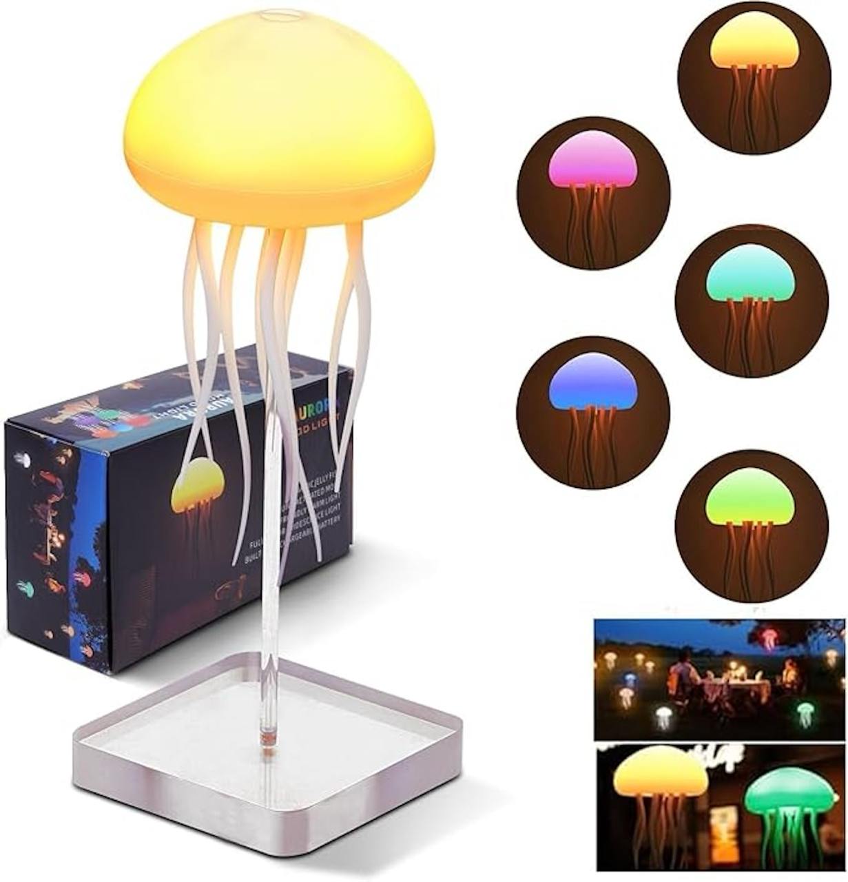JellyFish Lamp with Dancing Legs