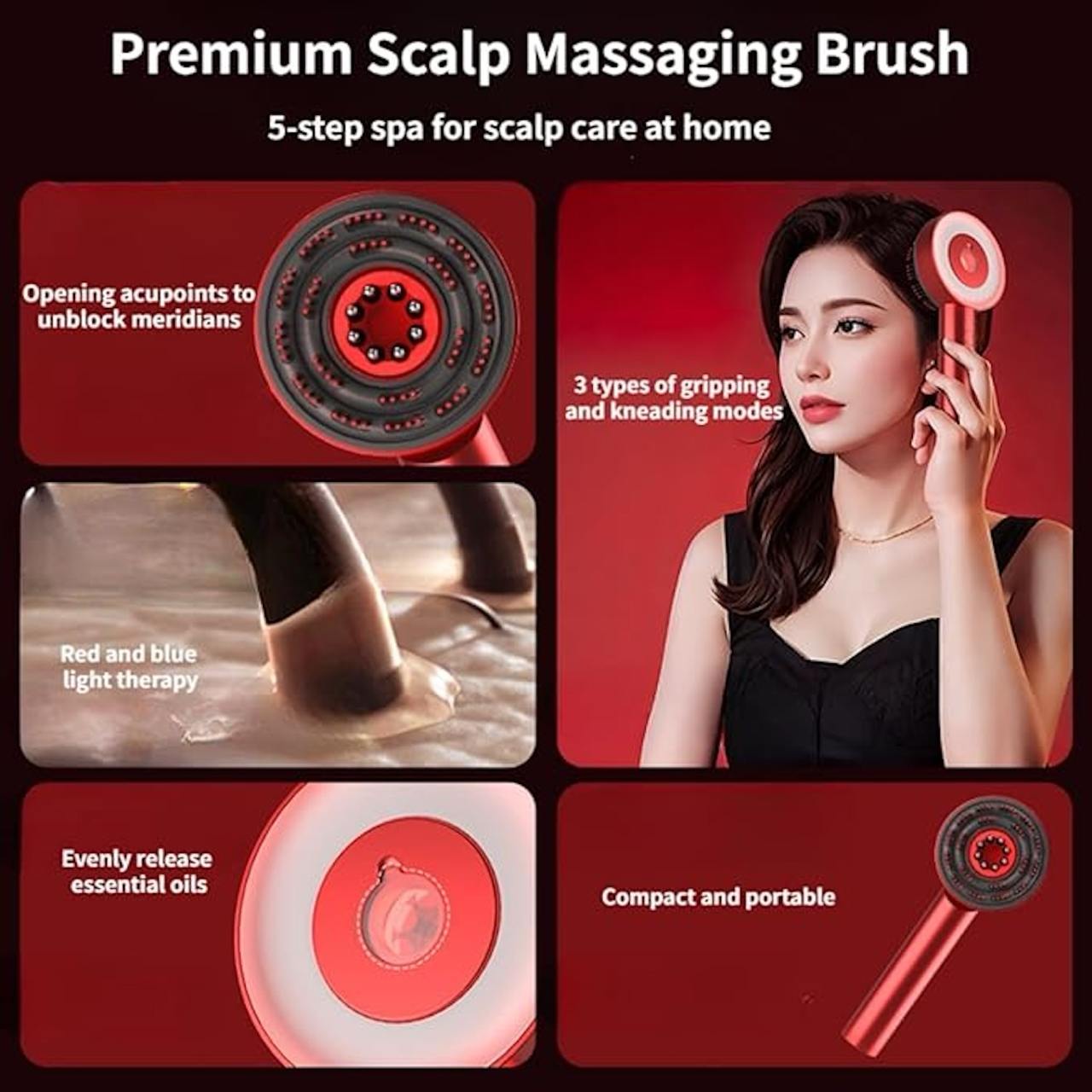 Rechargeable Massage Comb