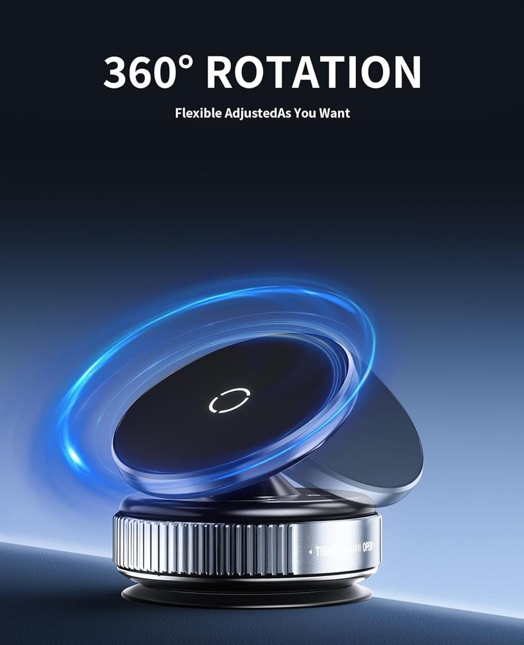 Vaccum Magnetic Phone Holder