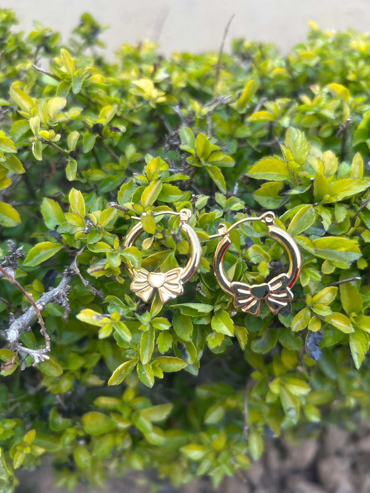 Bow Anti Trarnish Hoops