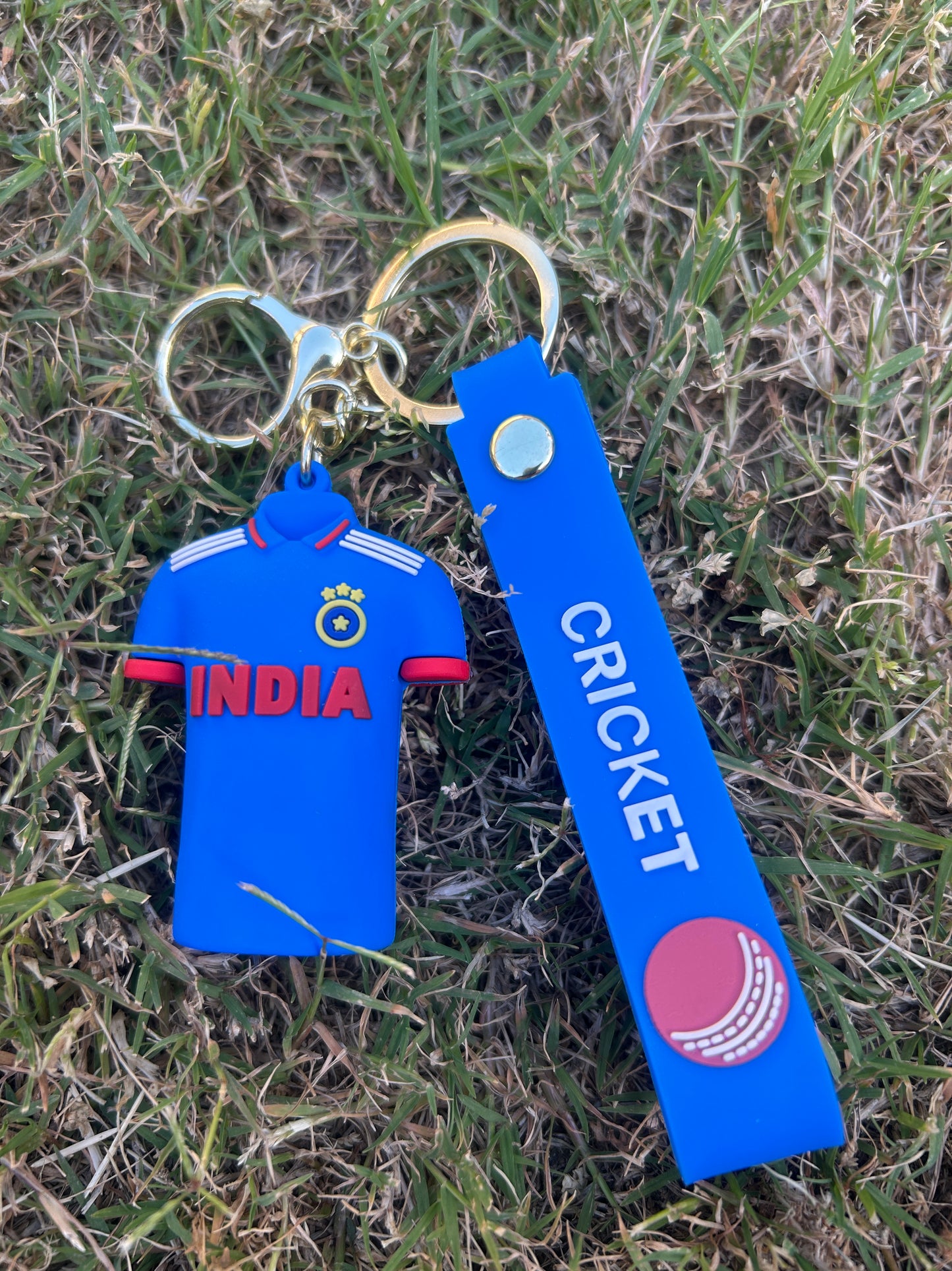 Indian Cricket T-shirt Keychain