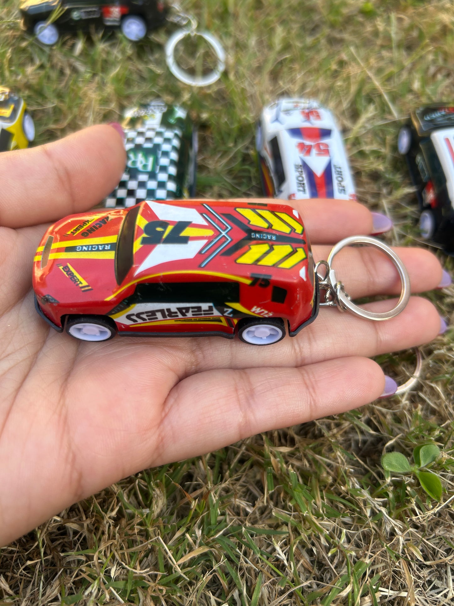 Automatic Car Keychain
