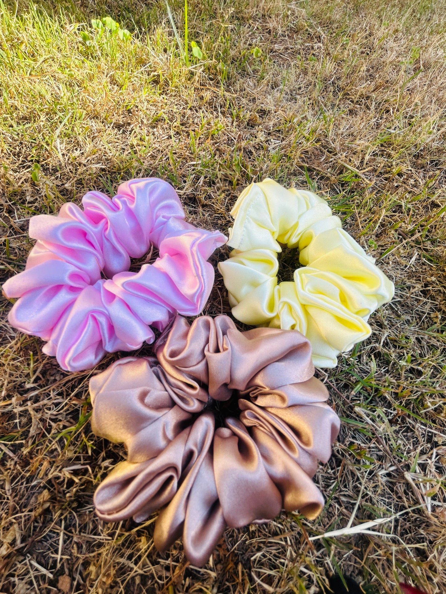Satin Scrunchies