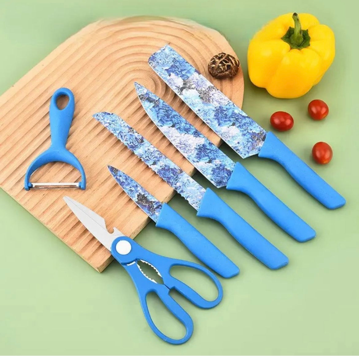 Printed Imported Knife Set