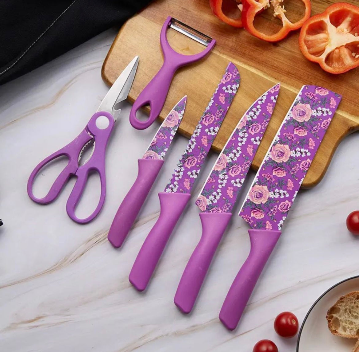 Printed Imported Knife Set