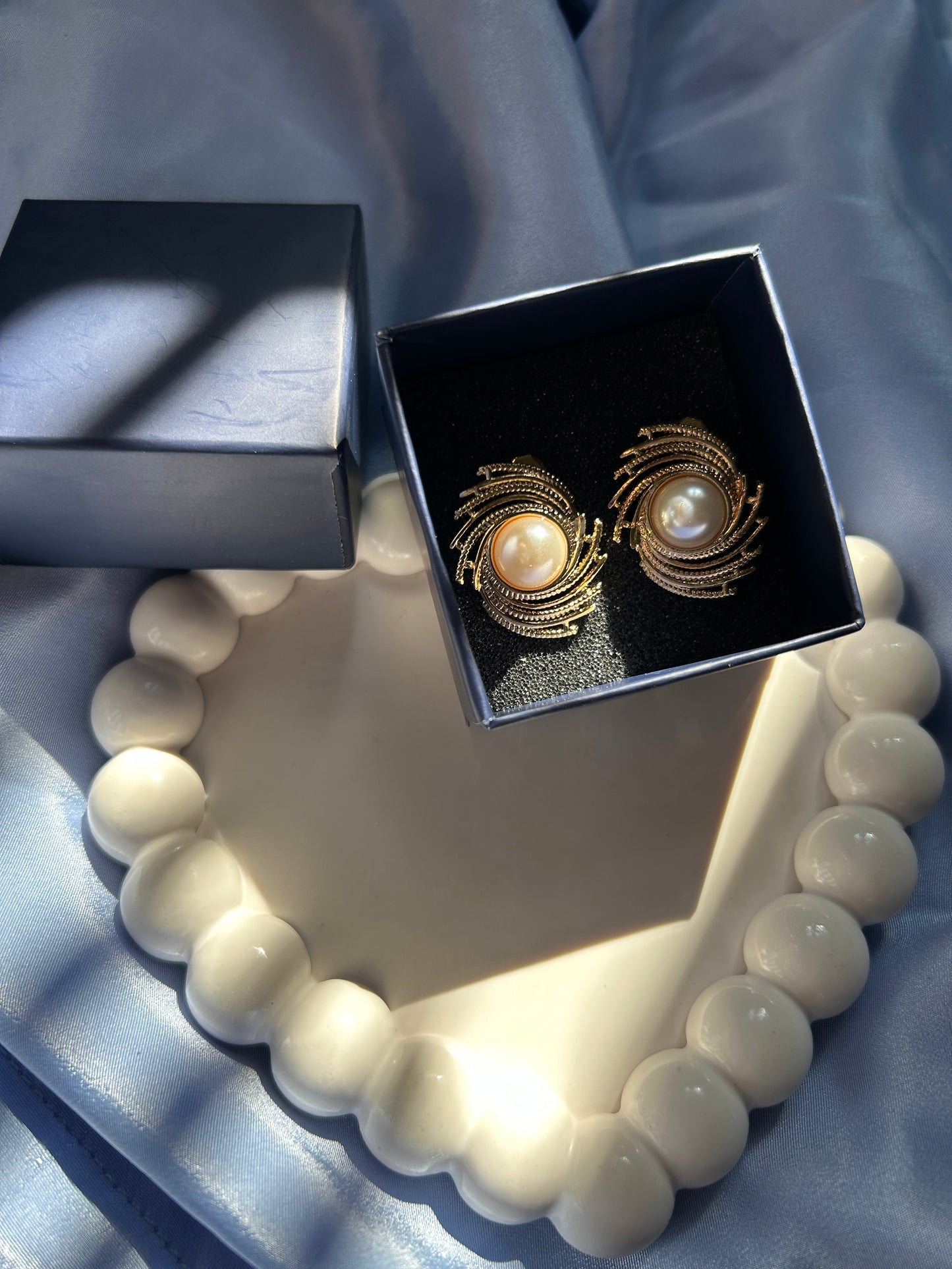 Tsunami Pearl Anti Tarnish Earrings