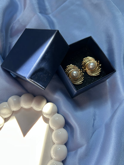 Tsunami Pearl Anti Tarnish Earrings