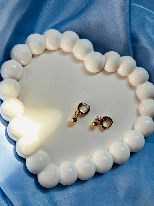 Little Charms Golden Baali Earrings