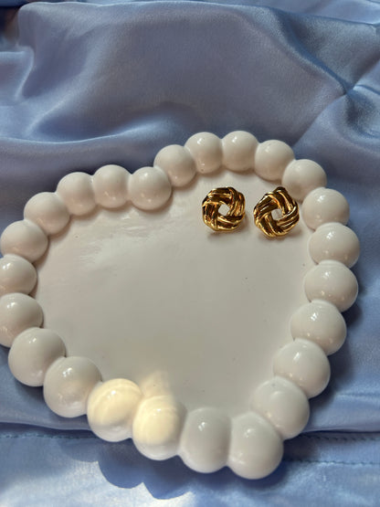 Brand Inspired Knotted Earrings