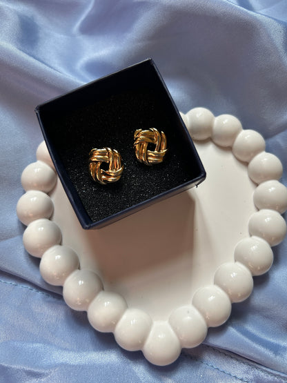 Brand Inspired Knotted Earrings