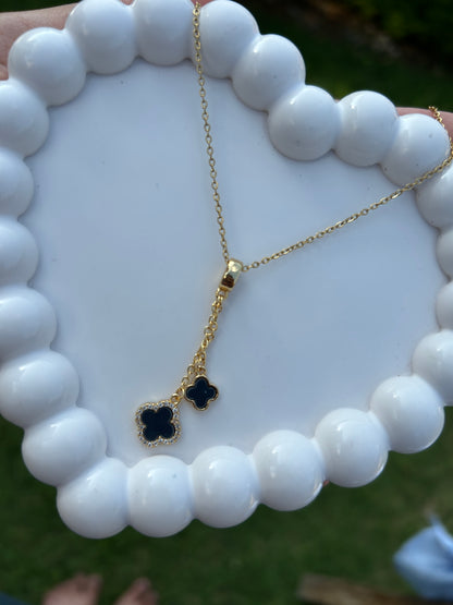 Black Clover Anti Tarnish Deep Neckchain