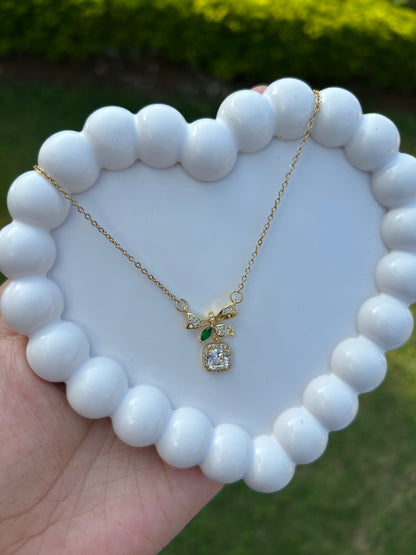 Solitiare Ruby Pendant