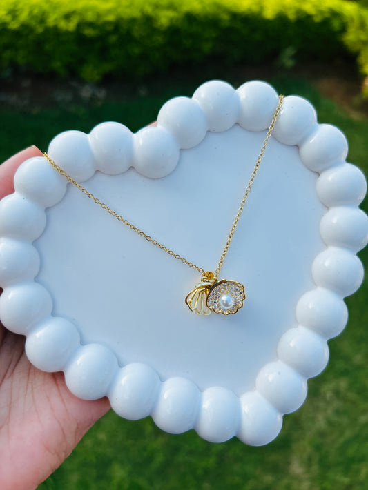 Shell Pearl Anti Tarnish Pendant