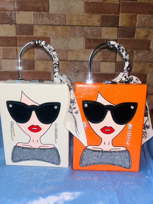Girlie Solid Clutch