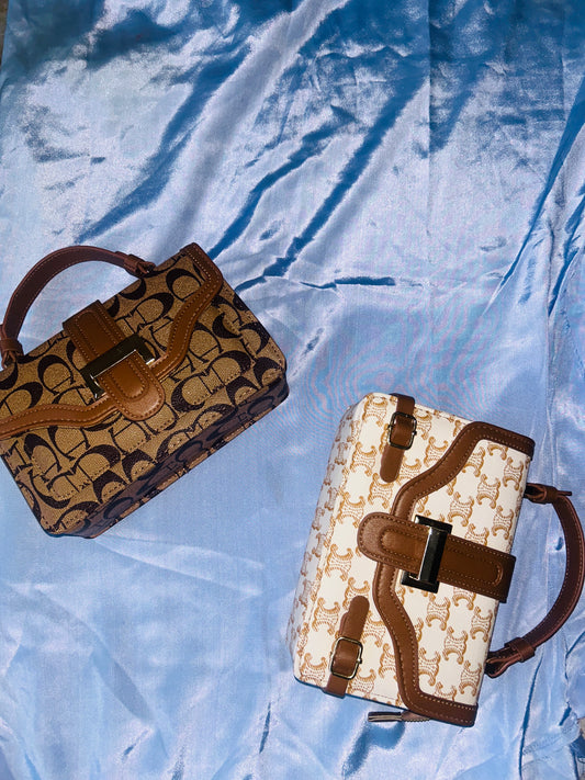 Brand Inspired Leather Sling Bag