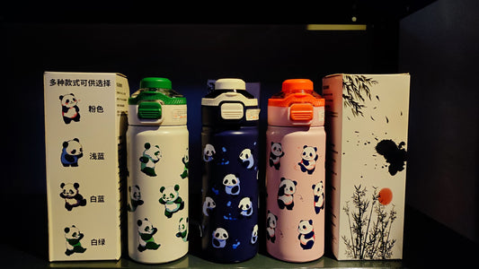 Panda Steel Bottle