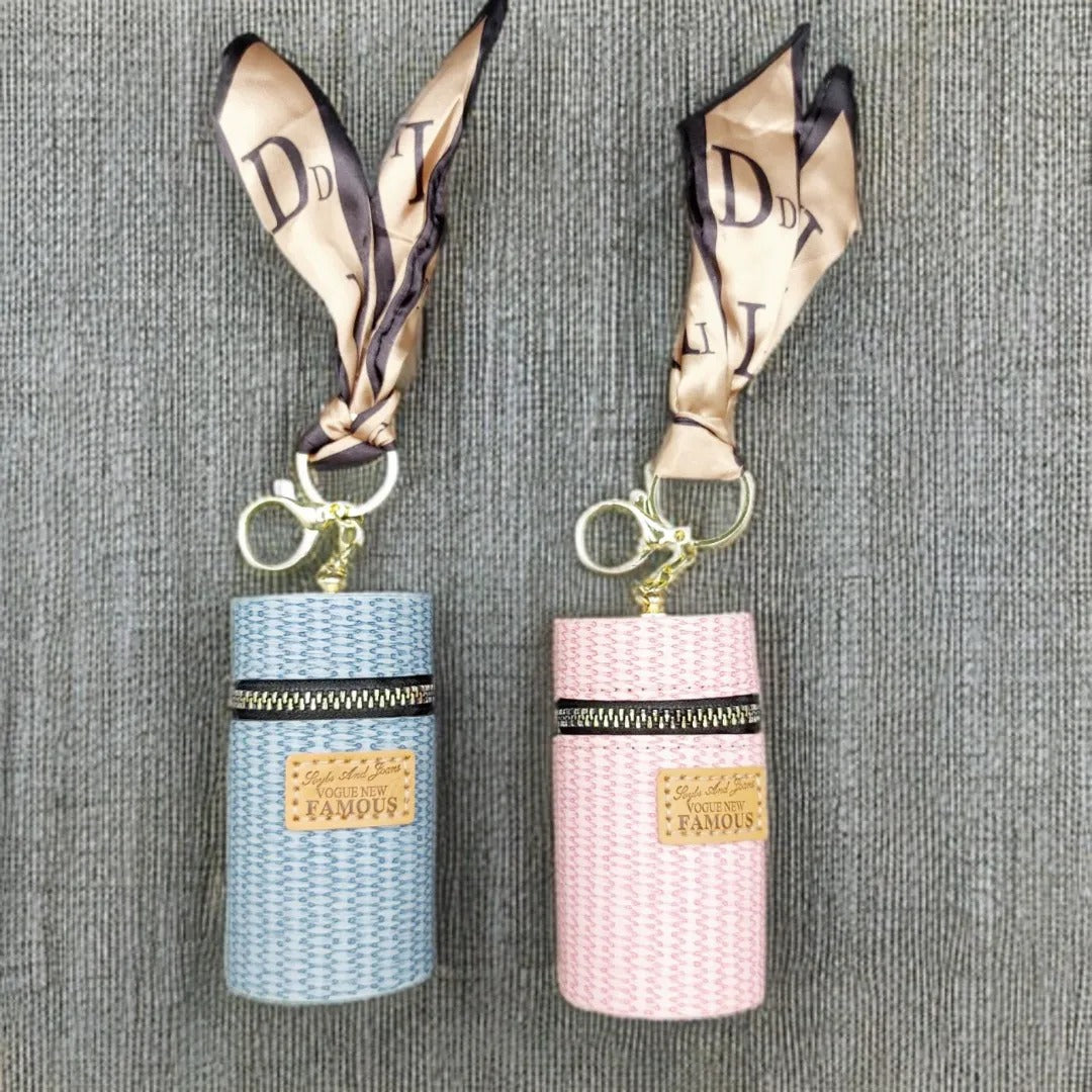 Multipurpose Cracked Keychain Pouch