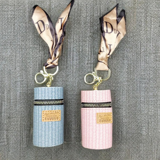 Multipurpose Cracked Keychain Pouch
